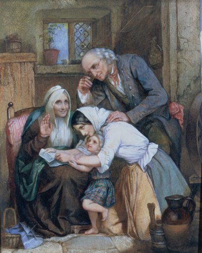 Good News by Thomas Faed